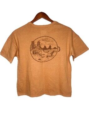 Boys' Short Sleeve Oversized Fit T-Shirt Size Large 10/12 Boys Cat & Jack Brown